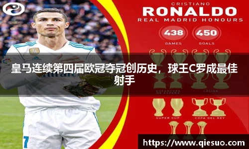 皇马连续第四届欧冠夺冠创历史，球王C罗成最佳射手